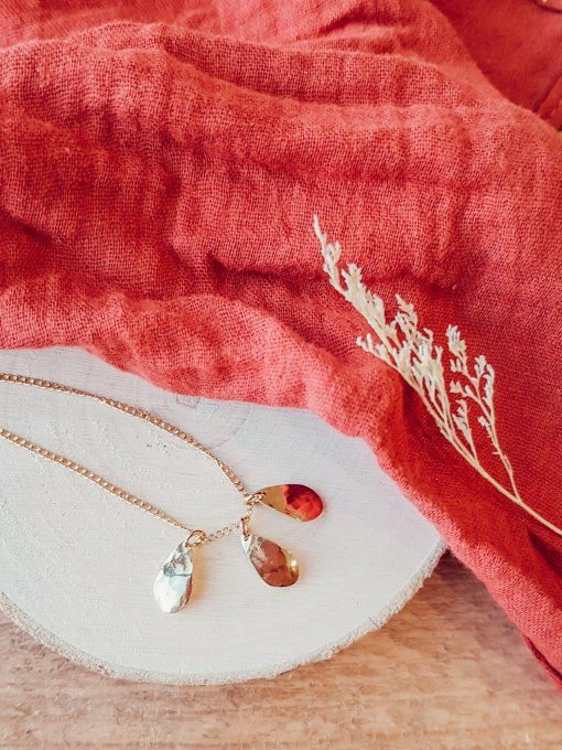 Collier Drop - Goutte d'or