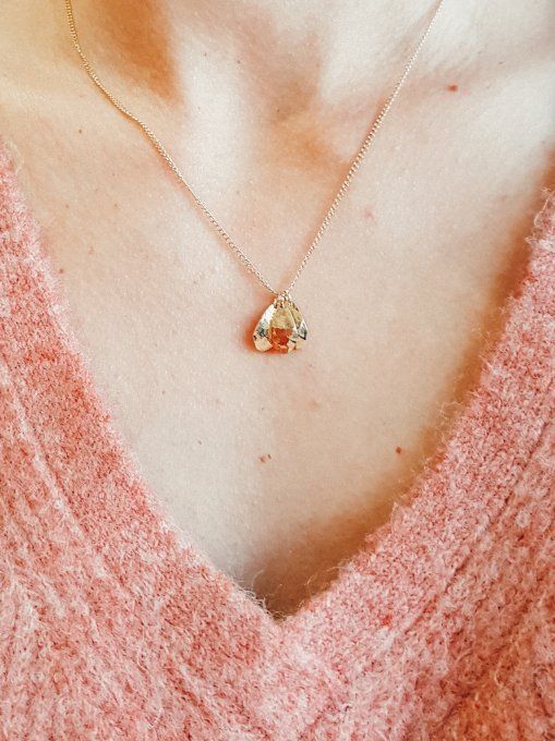 Collier Drop - Goutte d'or